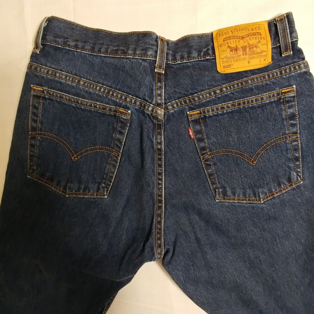 NEW LOW PRICE!!! Women's Levi's 505 Blue Jeans - Picture 3 of 8